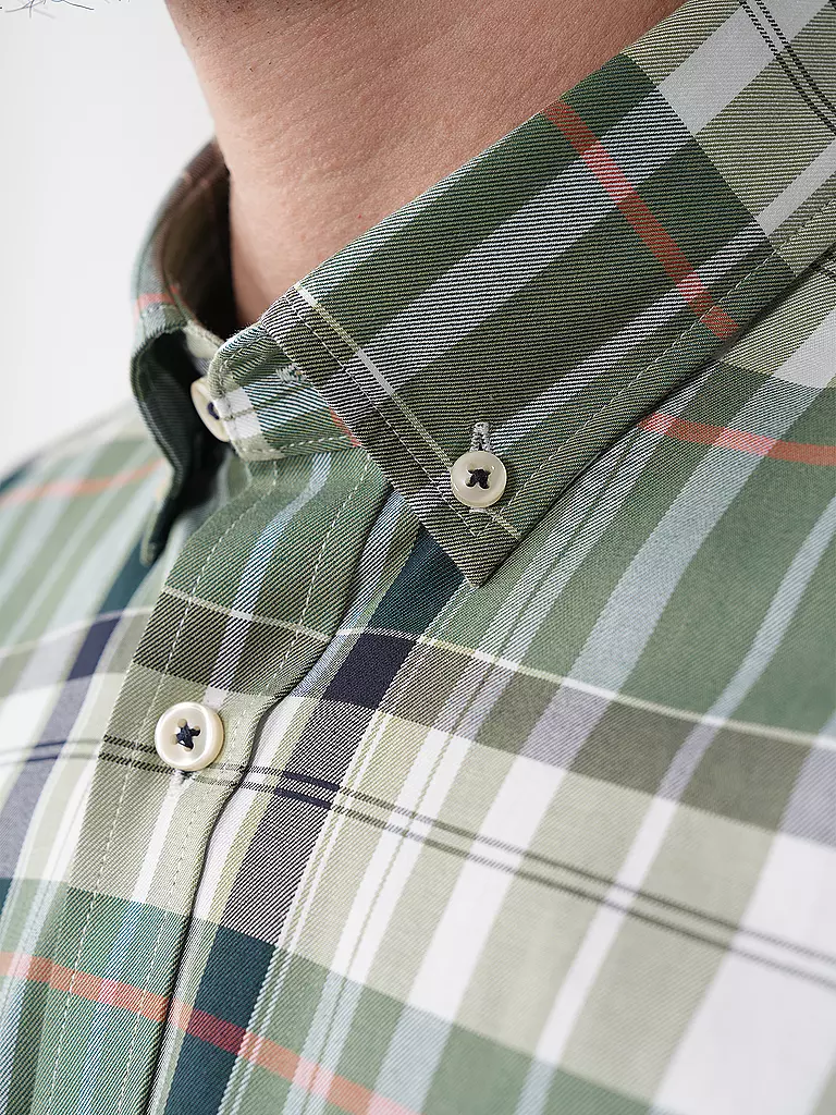 FYNCH HATTON | Hemd Causal Fit | grün