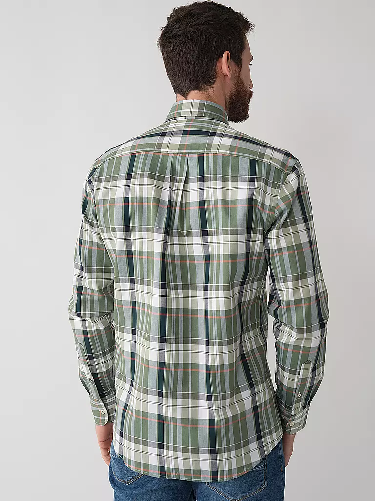 FYNCH HATTON | Hemd Causal Fit | grün