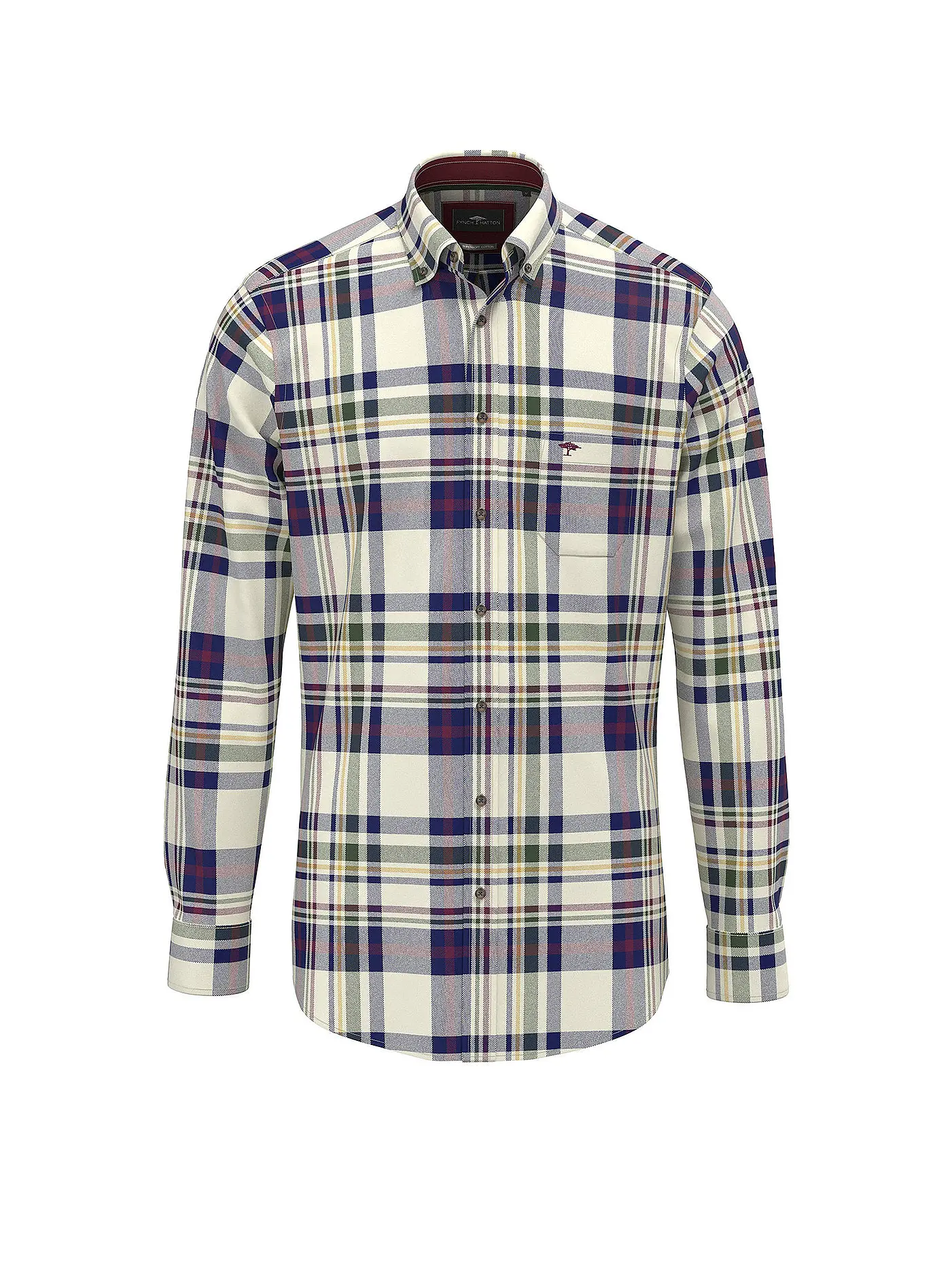 FYNCH HATTON | Hemd Regular Fit  | rot