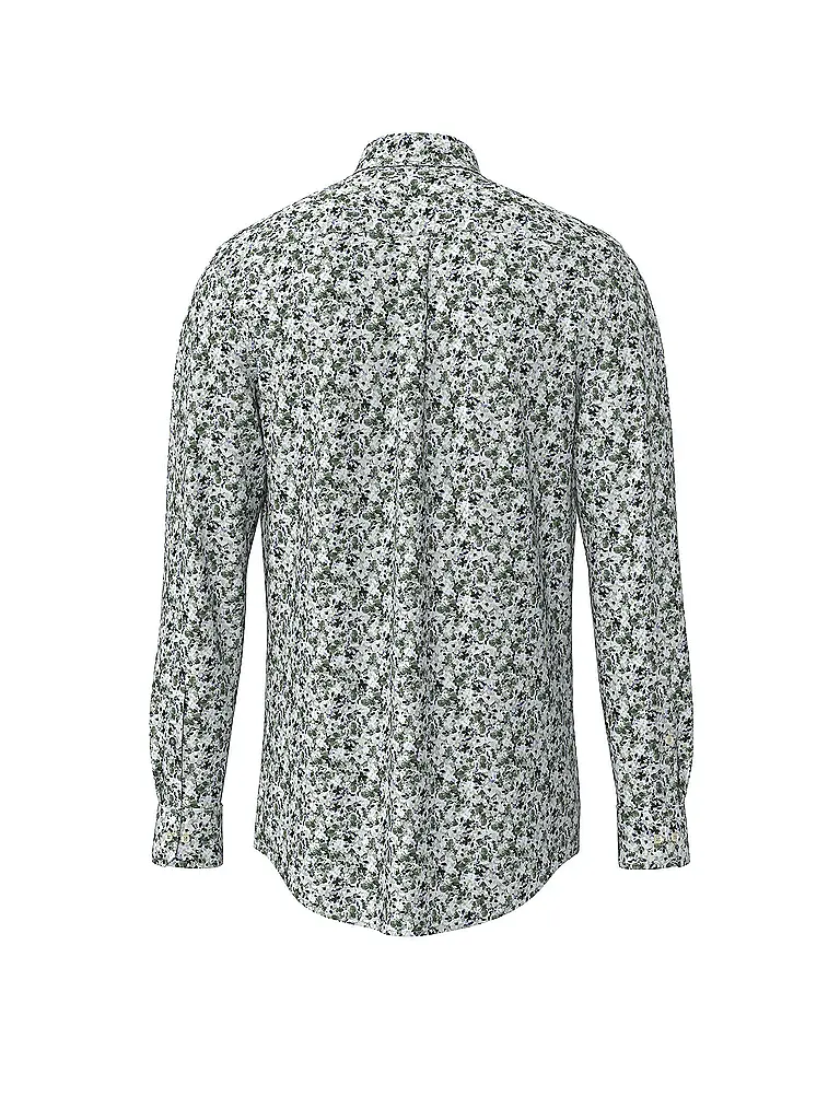 FYNCH HATTON | Hemd Regular Fit  | dunkelgrün
