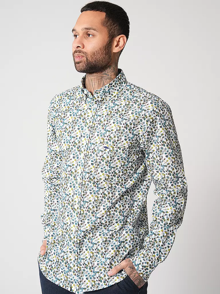 FYNCH HATTON | Hemd Regular Fit  | grün