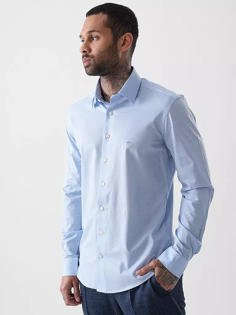 FYNCH HATTON | Hemd Regular Fit  | blau