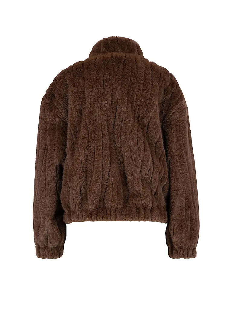 FYNCH HATTON | Jacke in Felloptik | 
