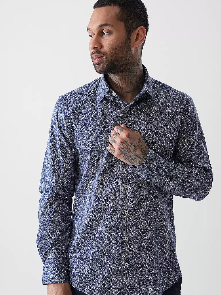 FYNCH HATTON | Jerseyhemd | blau