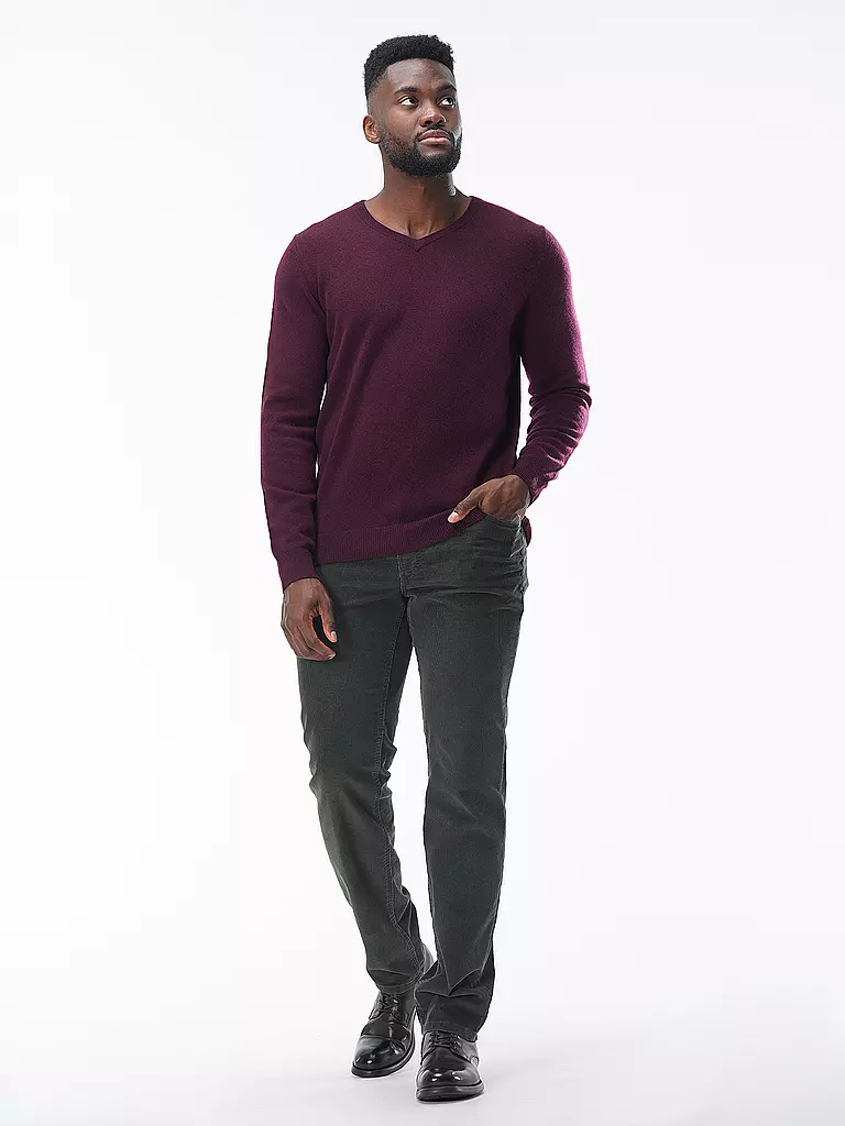 FYNCH HATTON | Kaschmirpullover  | rot