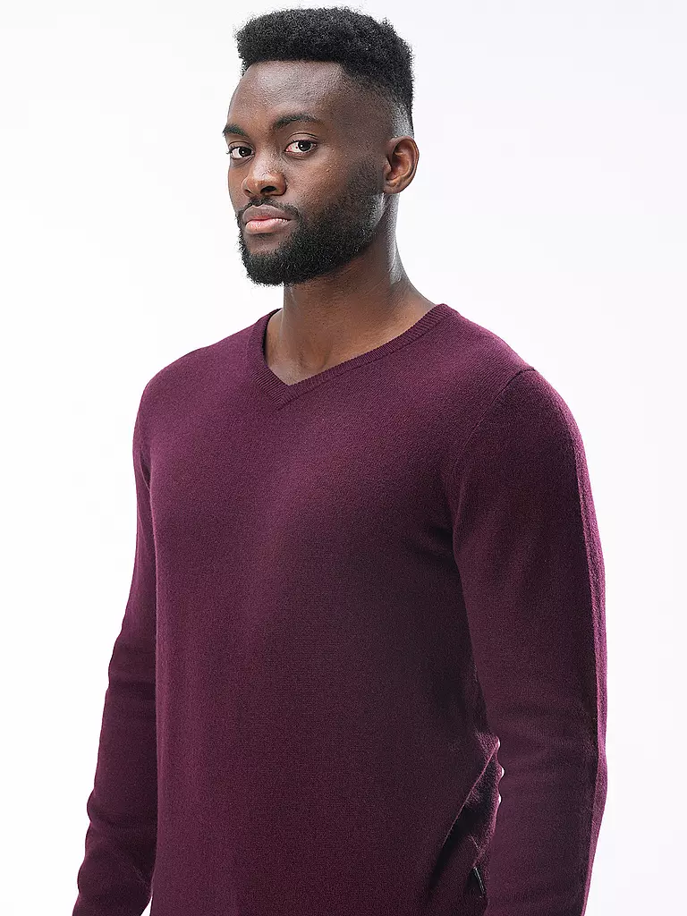 FYNCH HATTON | Kaschmirpullover  | rot