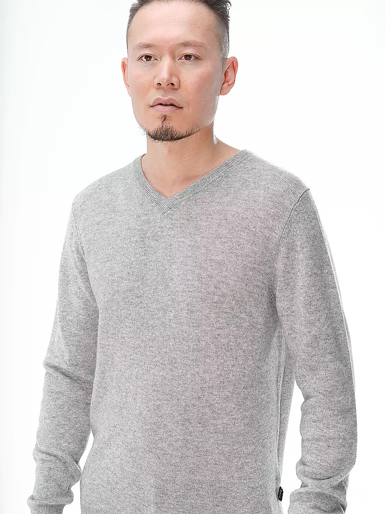 FYNCH HATTON | Kaschmirpullover  | grau