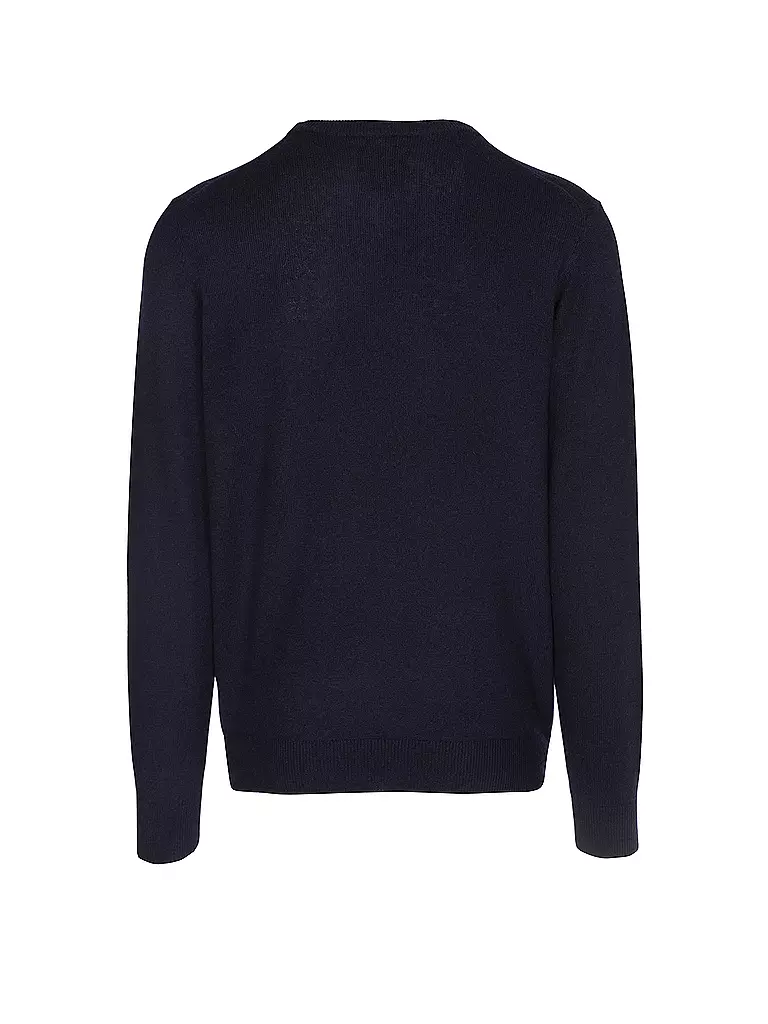 FYNCH HATTON | Kaschmirpullover  | dunkelblau
