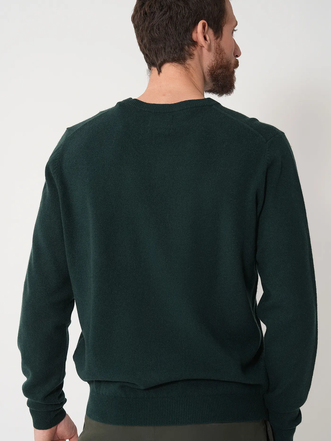 FYNCH HATTON | Kaschmirpullover | dunkelgrün