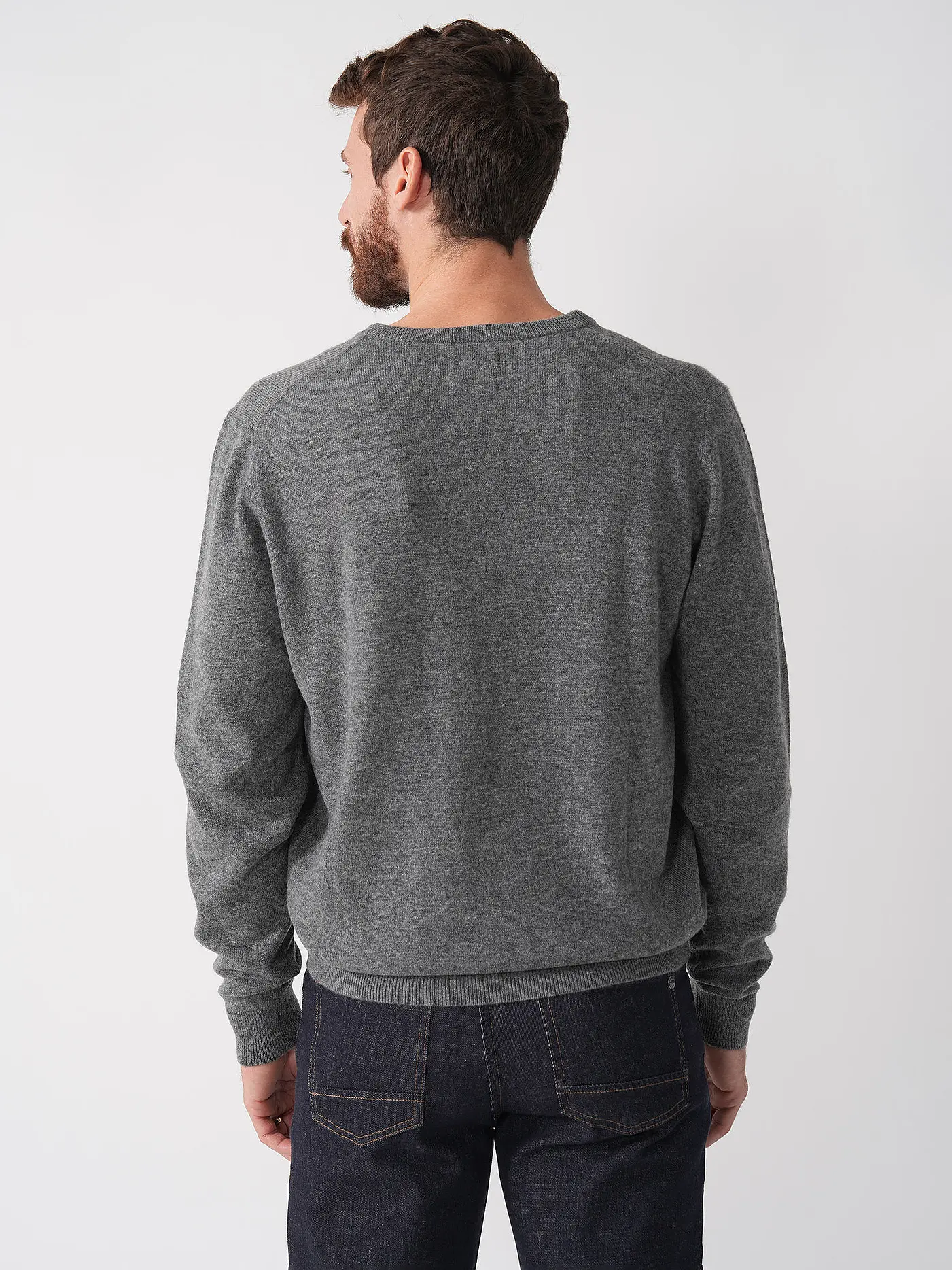 FYNCH HATTON | Kaschmirpullover | grau