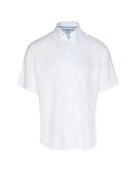 FYNCH HATTON | Leinenhemd Casual Fit | weiss