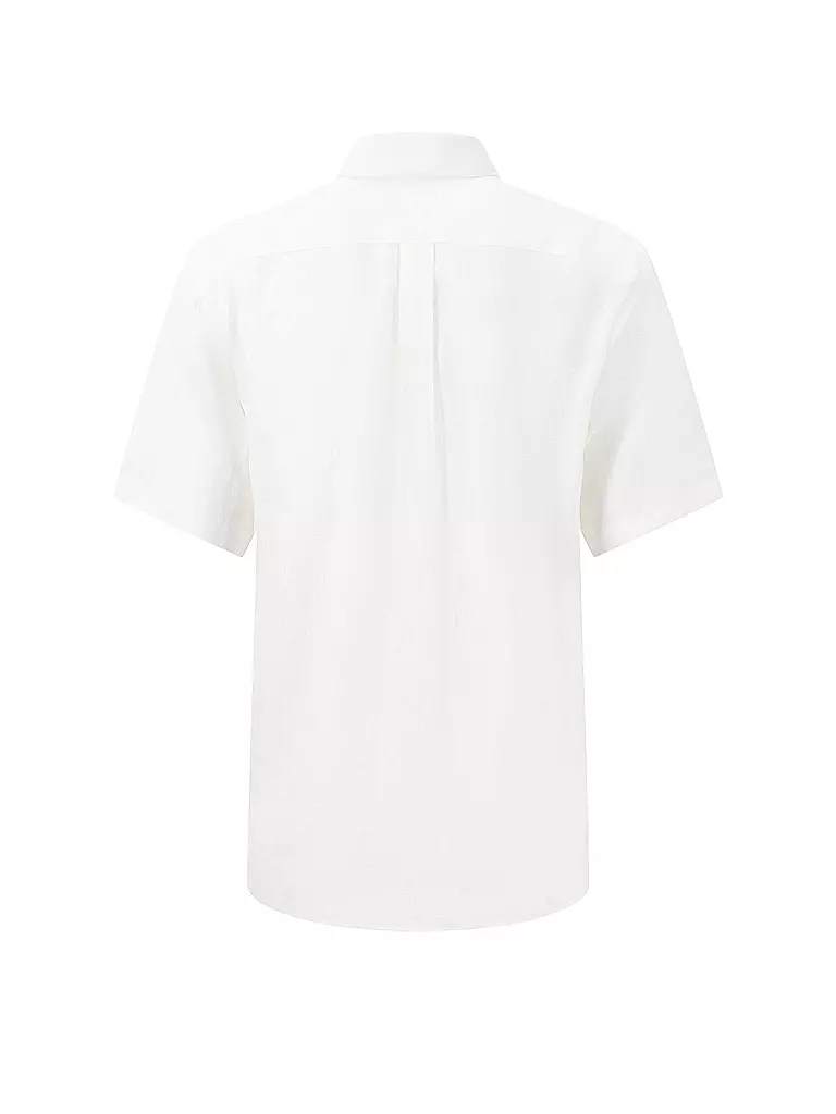 FYNCH HATTON | Leinenhemd Casual Fit | weiss
