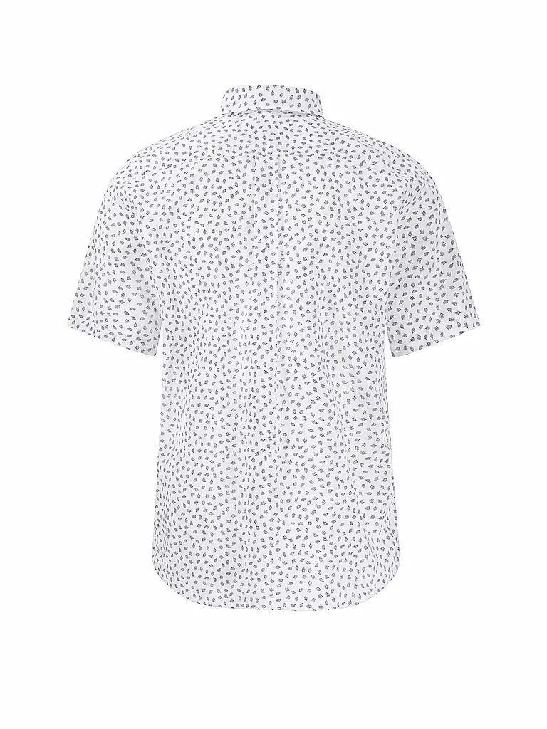 FYNCH HATTON | Leinenhemd Casual Fit | dunkelblau