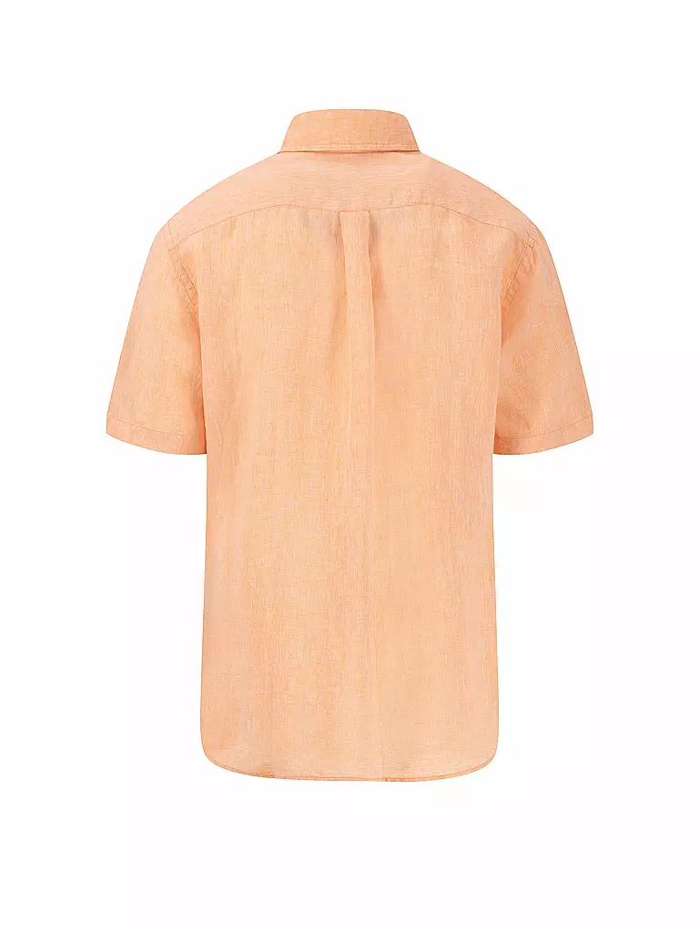FYNCH HATTON | Leinenhemd Casual Fit | hellgrün