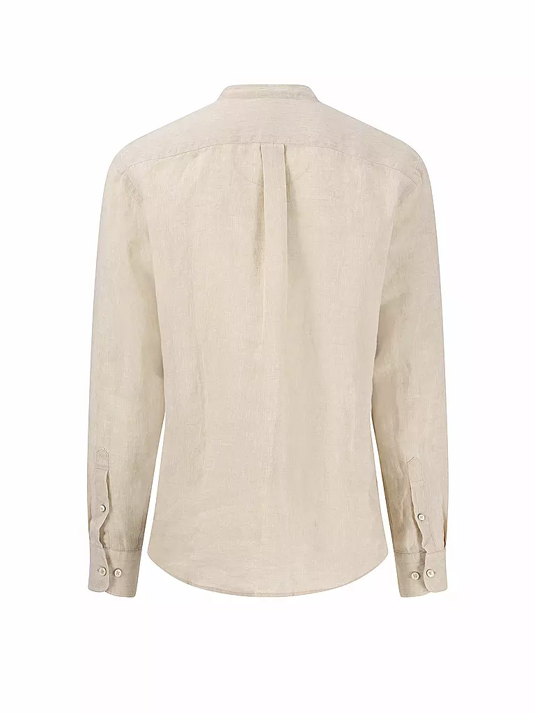 FYNCH HATTON | Leinenhemd Casual Fit | dunkelblau