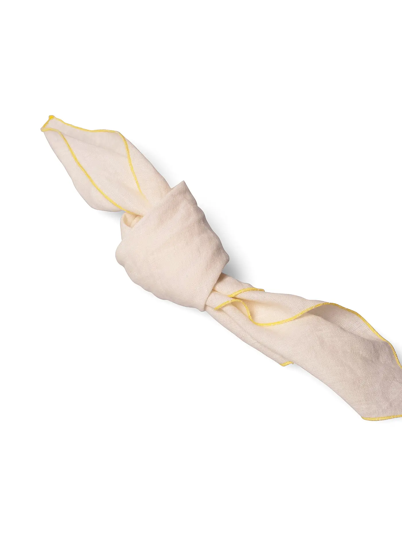 FYNCH HATTON | Leinenservietten 4 tlg. 50x50cm Imara  | beige