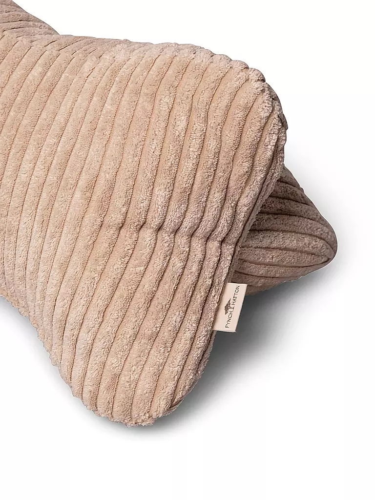 FYNCH HATTON | Lesekissen KARIAMA 37x16cm Elephant Grey | hellgrau