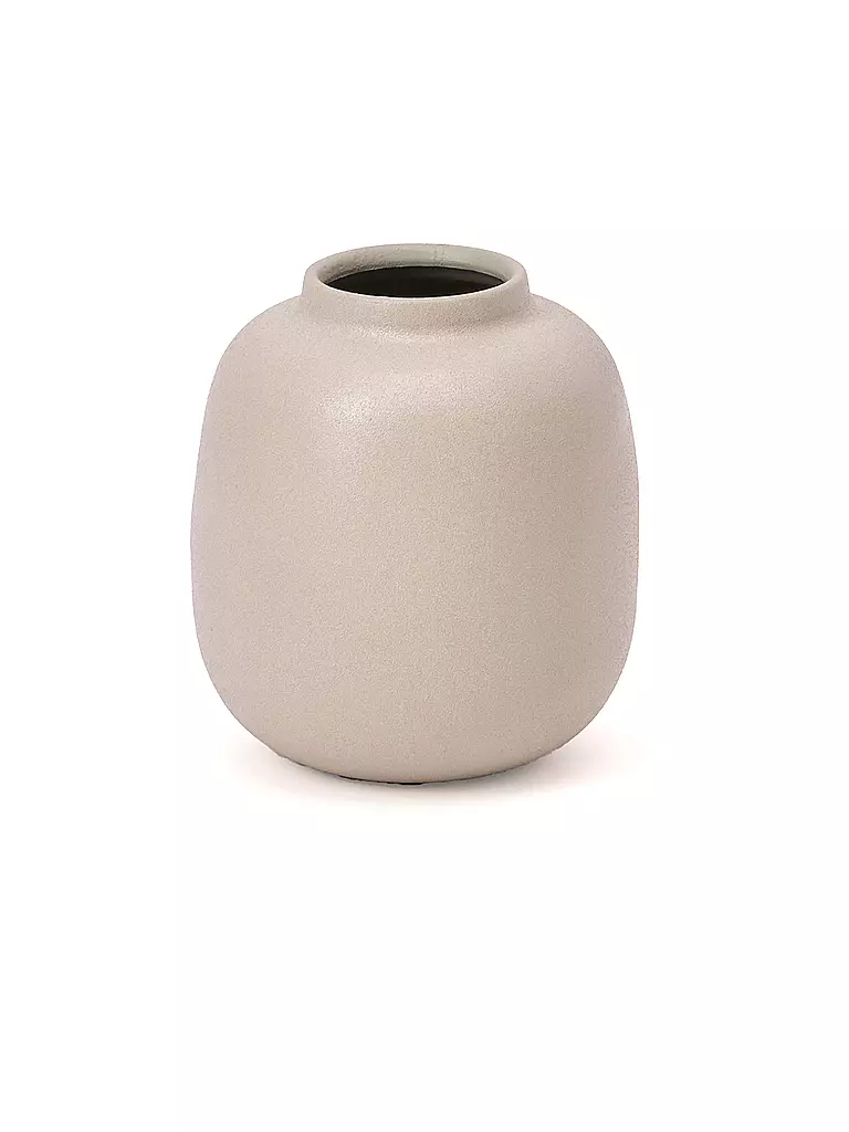 FYNCH HATTON | Metallvase klein MALI Elephant Grey | hellgrau
