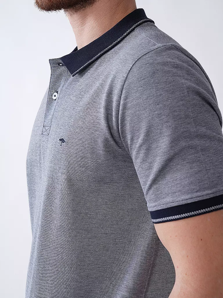 FYNCH HATTON | Polokragen  | dunkelblau
