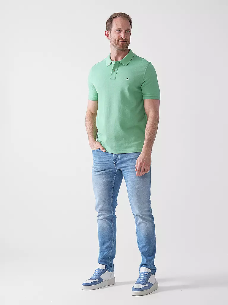 FYNCH HATTON | Poloshirt  | grün
