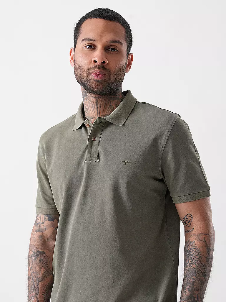 FYNCH HATTON | Poloshirt  | olive