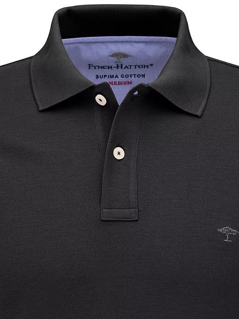 FYNCH HATTON | Poloshirt  | schwarz