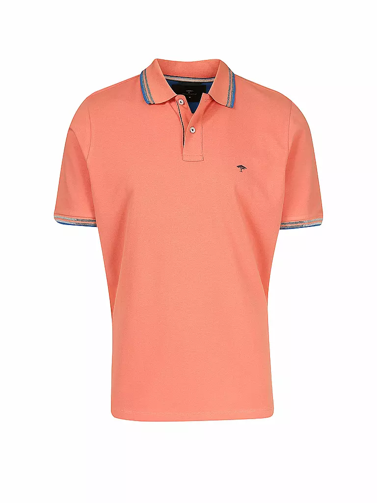 FYNCH HATTON | Poloshirt Casual Fit  | orange