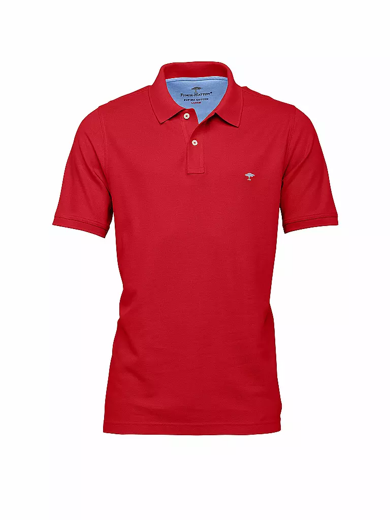 FYNCH HATTON | Poloshirt Casual Fit  | rot