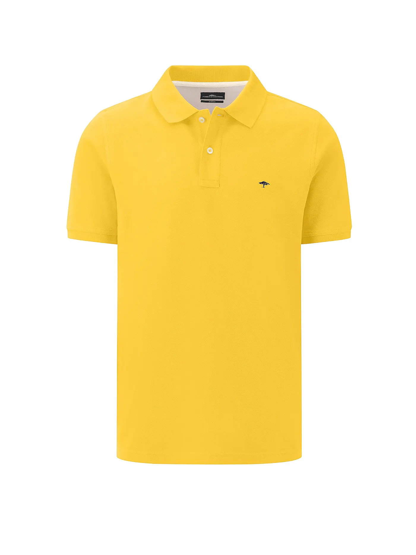 FYNCH HATTON | Poloshirt Casual Fit | gelb