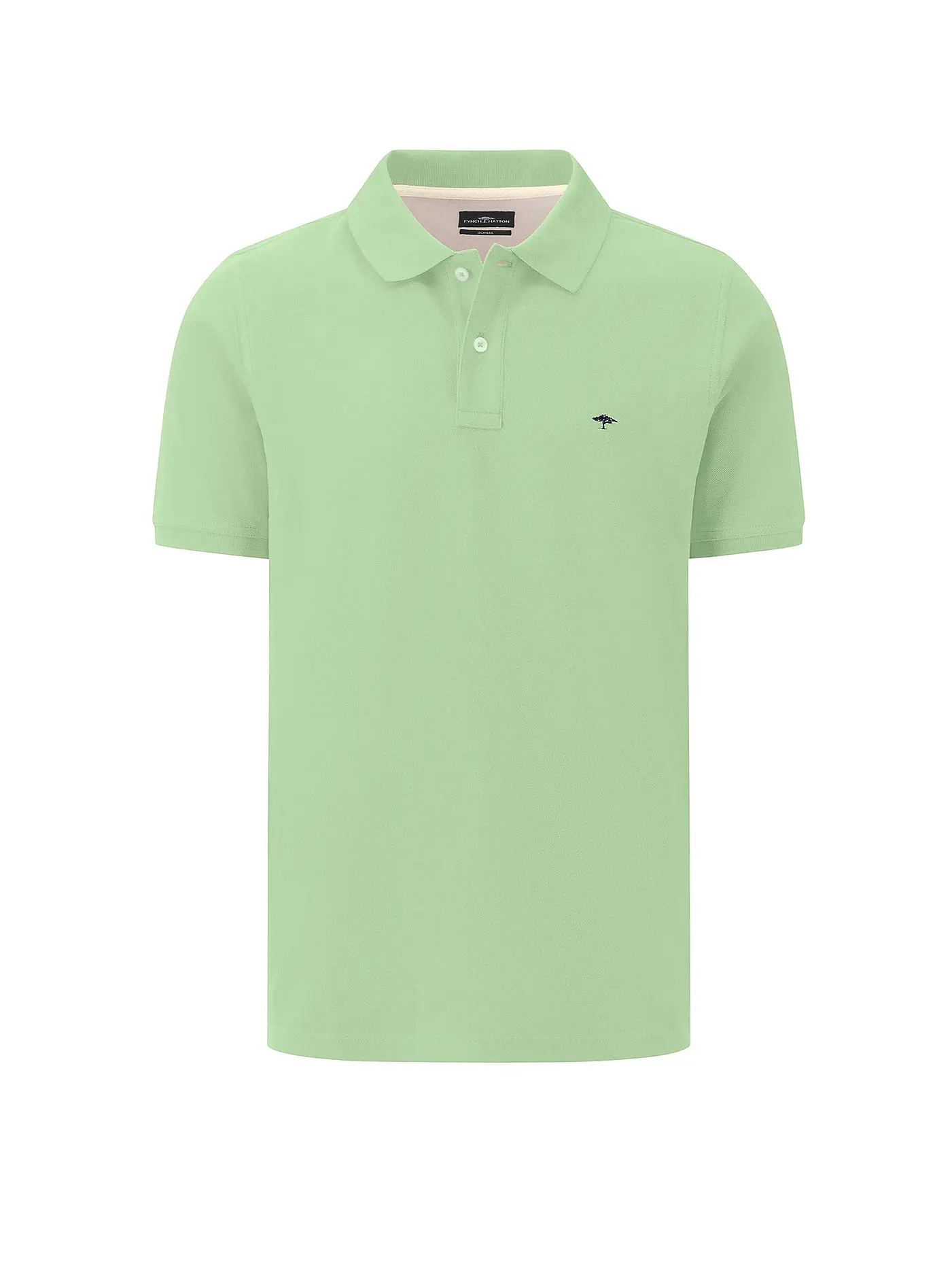 FYNCH HATTON | Poloshirt Casual Fit | hellgrün
