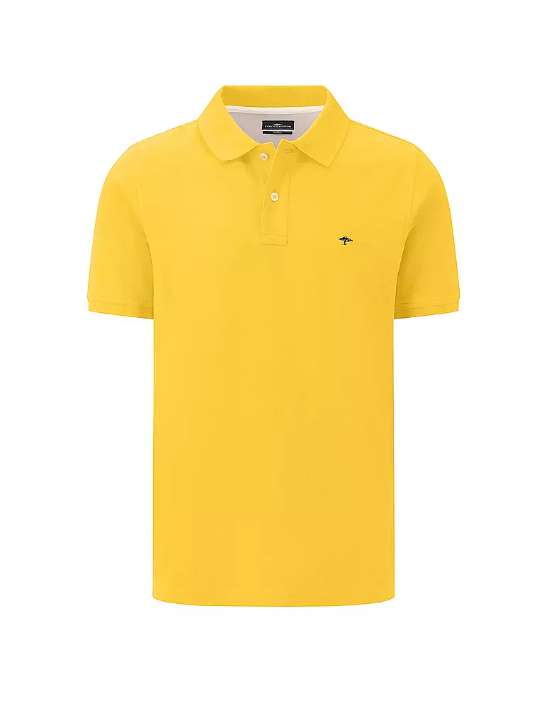 FYNCH HATTON | Poloshirt Casual Fit | gelb