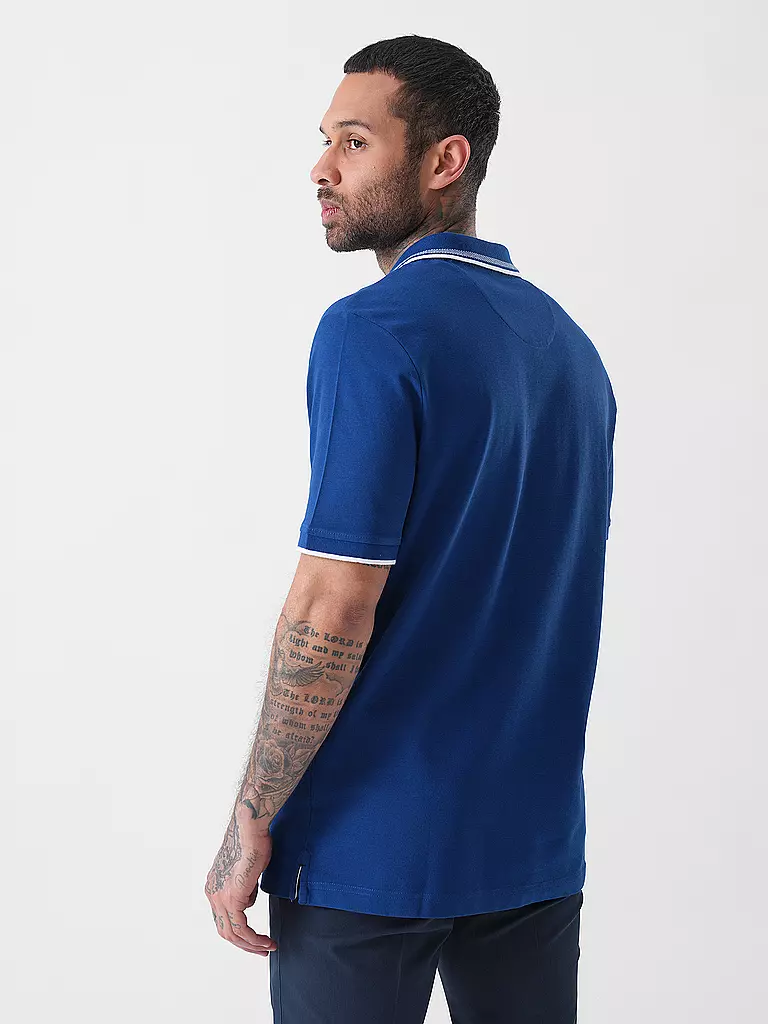 FYNCH HATTON | Poloshirt Casual Fit | dunkelblau