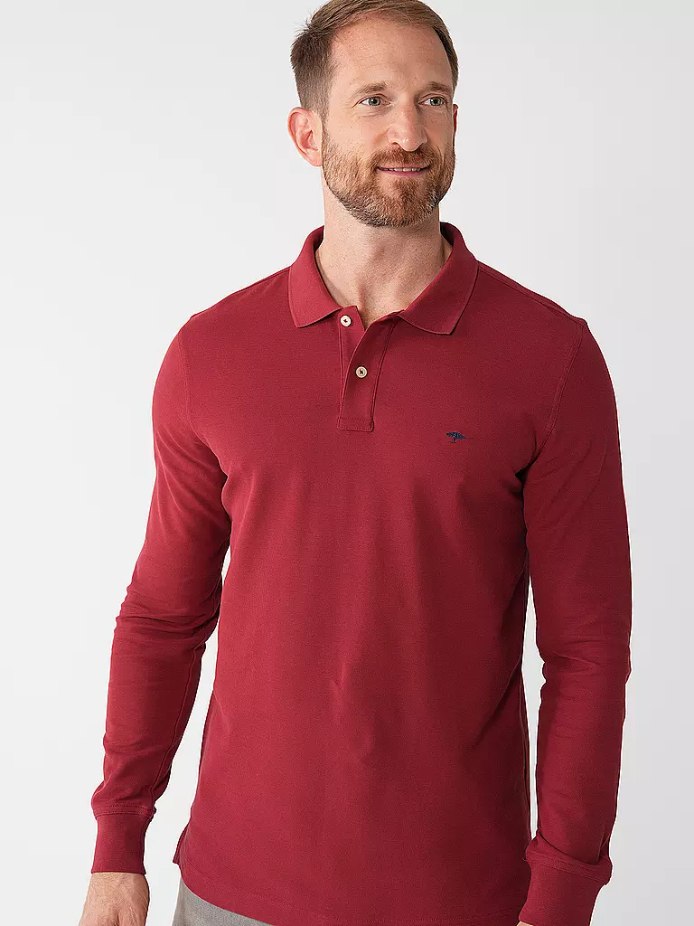 FYNCH HATTON | Poloshirt | dunkelrot