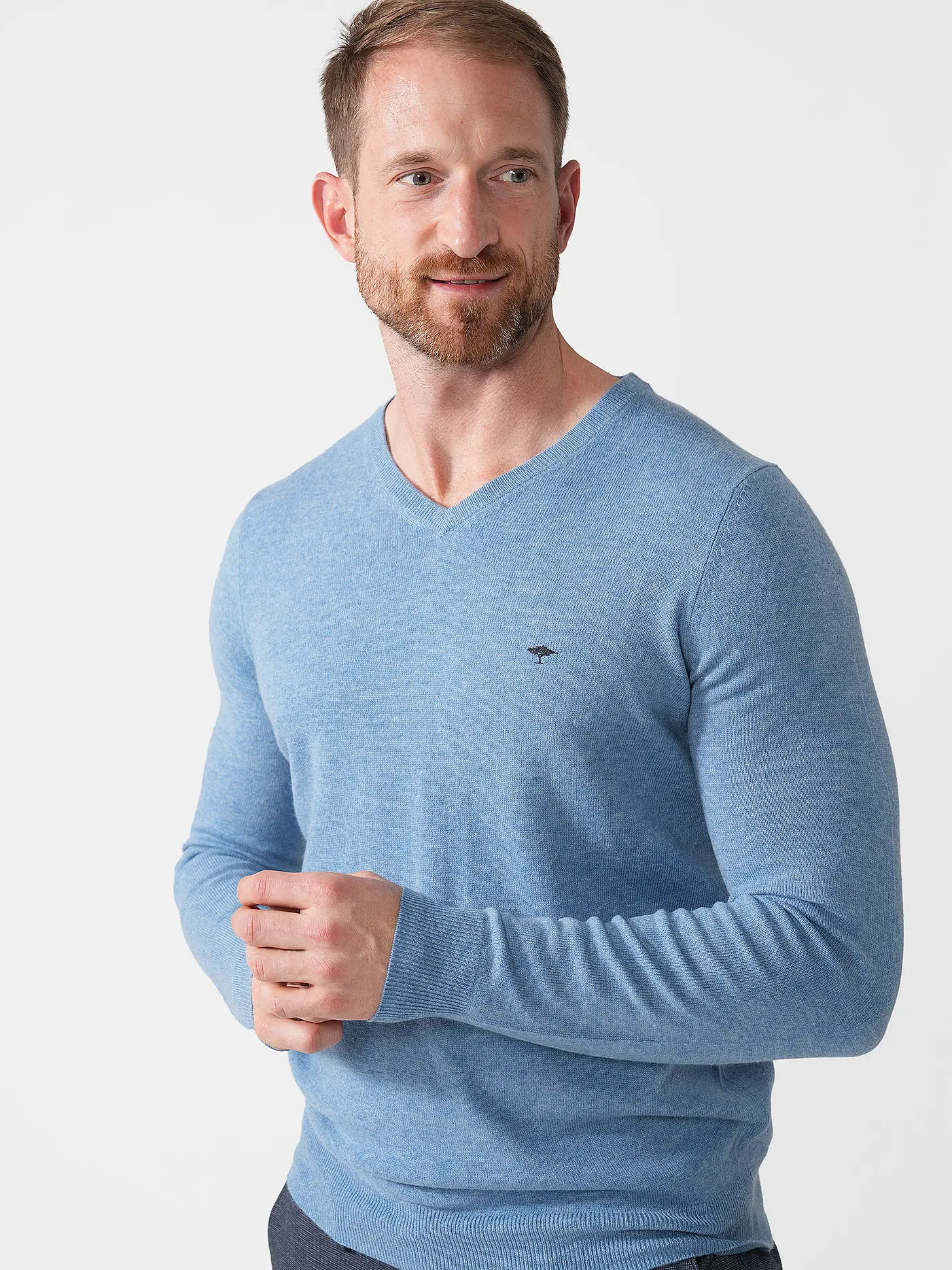 FYNCH HATTON | Pullover | hellblau