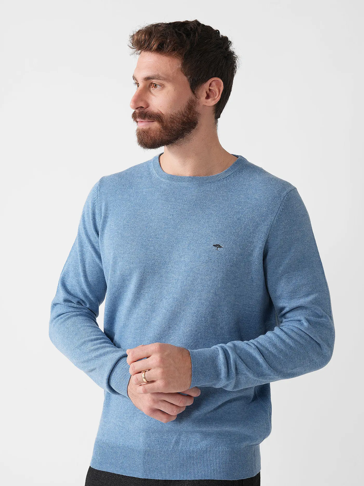 FYNCH HATTON | Pullover | hellblau