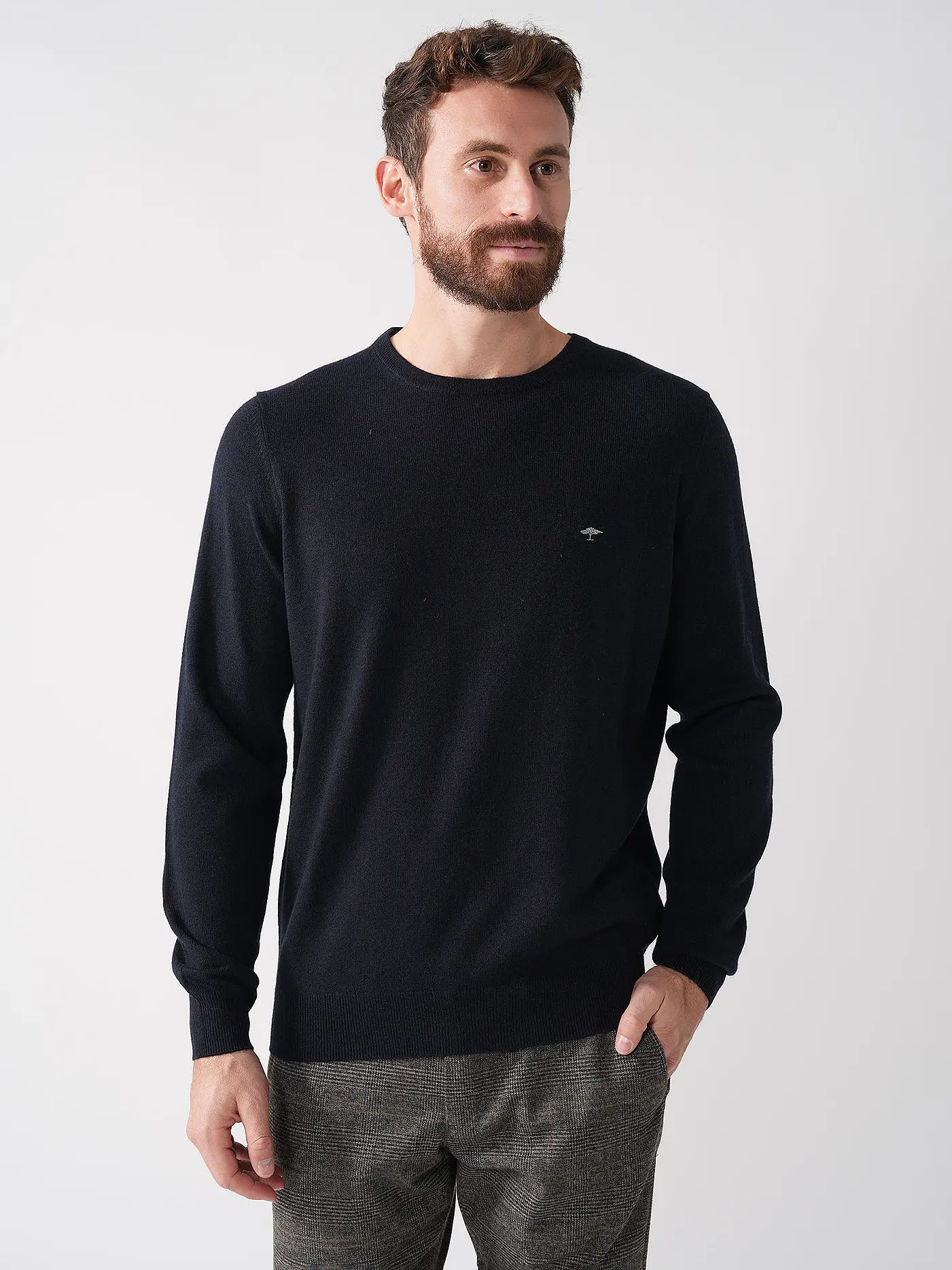 FYNCH HATTON | Pullover | dunkelblau