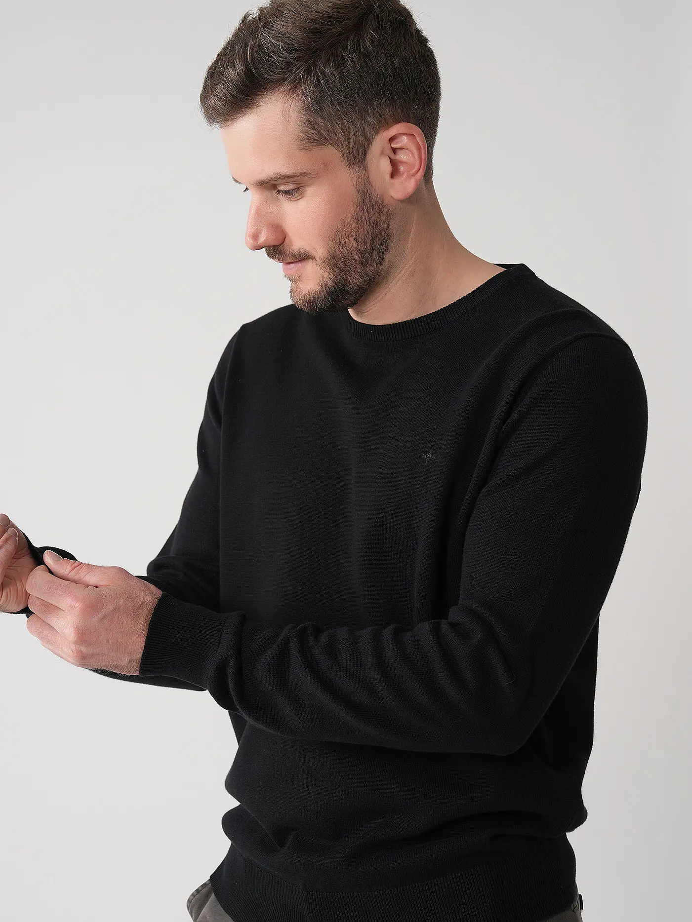 FYNCH HATTON | Pullover | schwarz