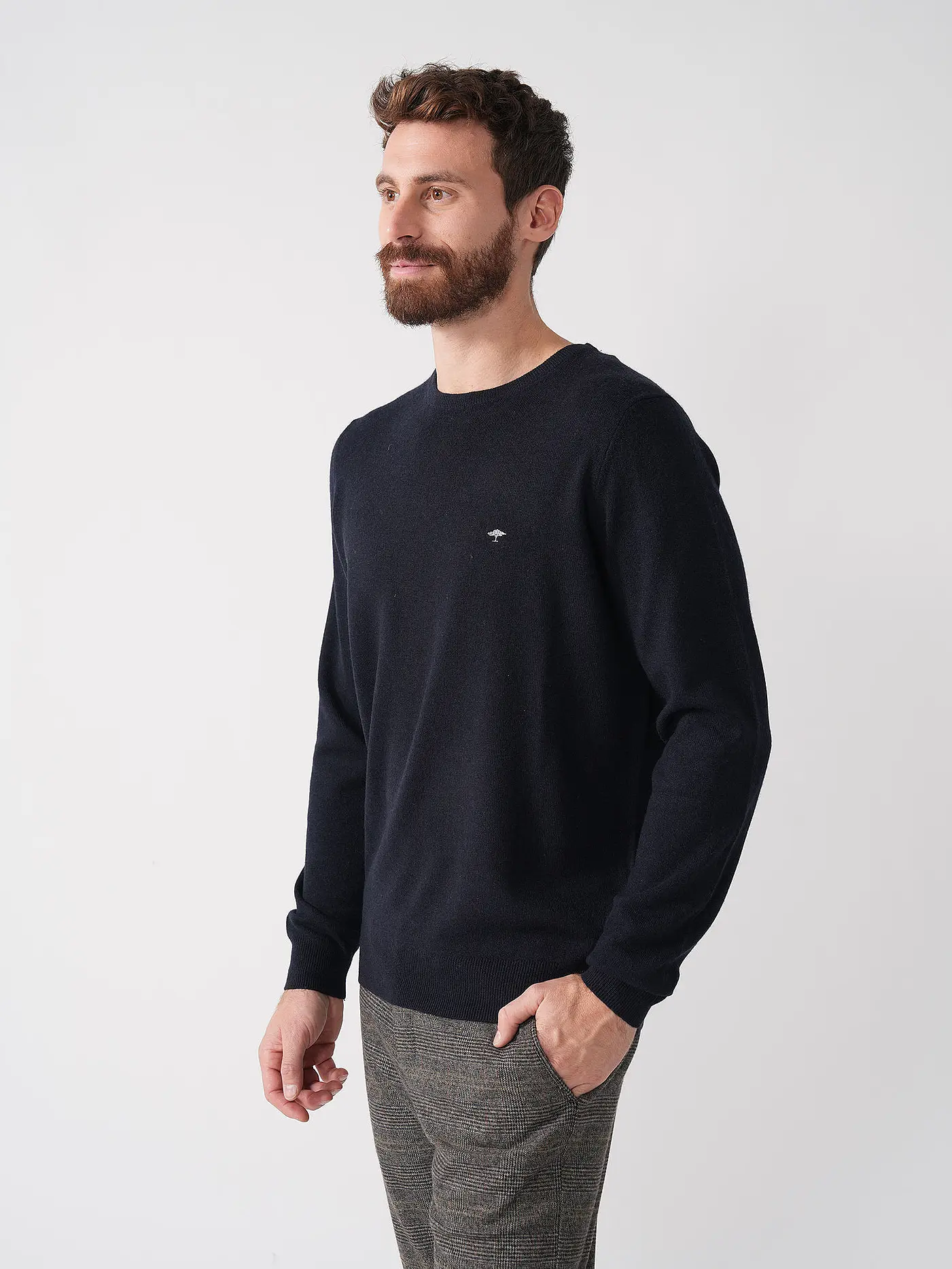 FYNCH HATTON | Pullover | dunkelblau