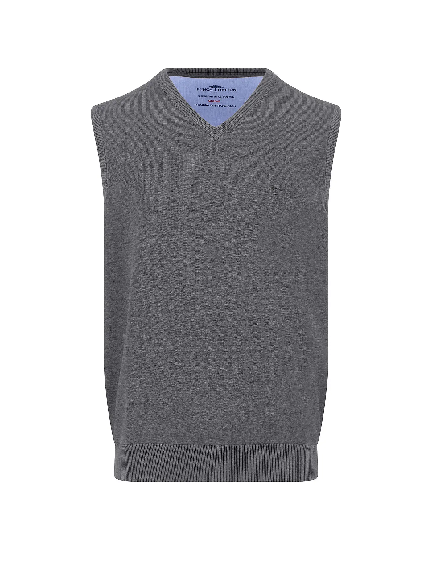FYNCH HATTON | Pullunder  | grau