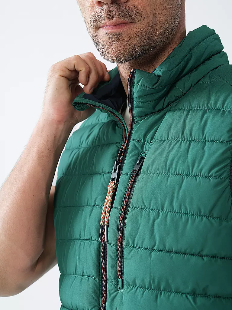 FYNCH HATTON | Steppgilet  | dunkelgrün