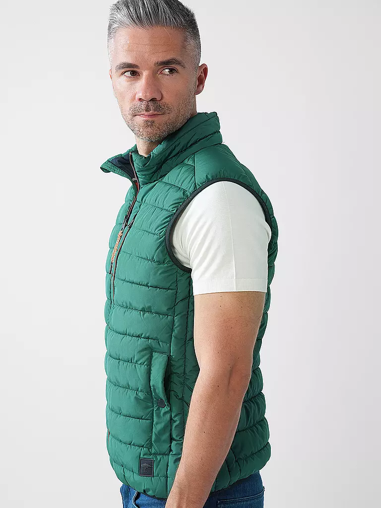 FYNCH HATTON | Steppgilet  | dunkelgrün