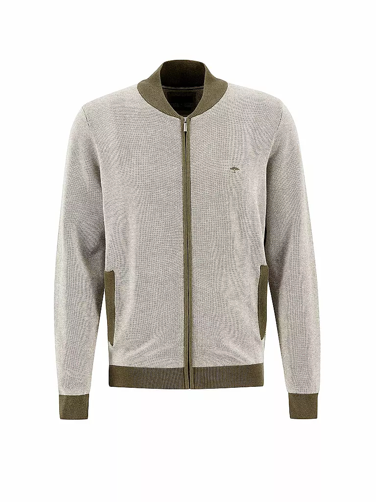 FYNCH HATTON | Strickjacke | olive
