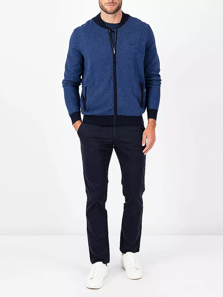 FYNCH HATTON | Strickjacke | dunkelblau