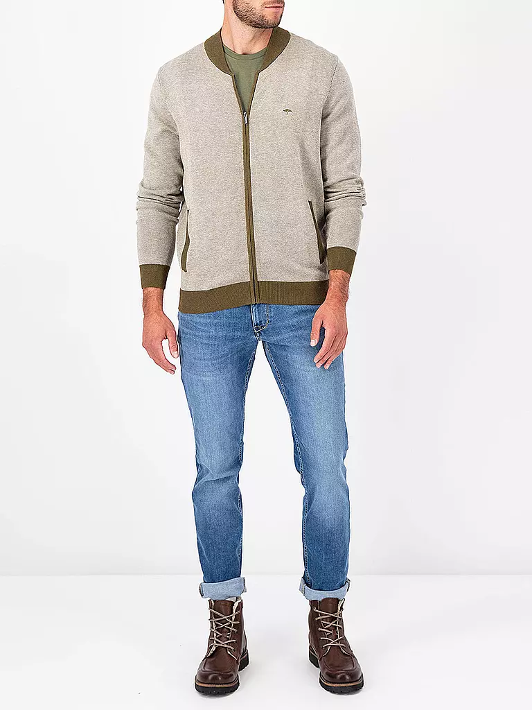 FYNCH HATTON | Strickjacke | olive