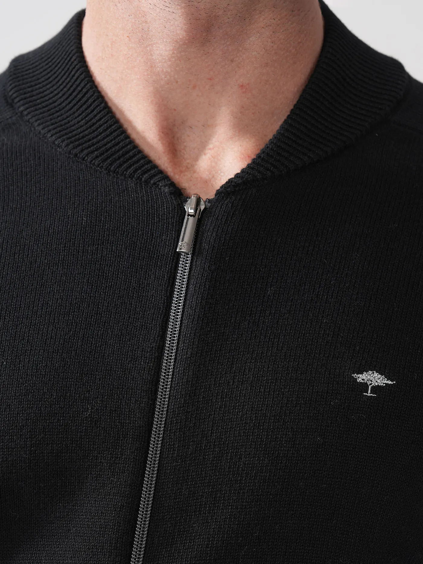 FYNCH HATTON | Strickjacke | schwarz