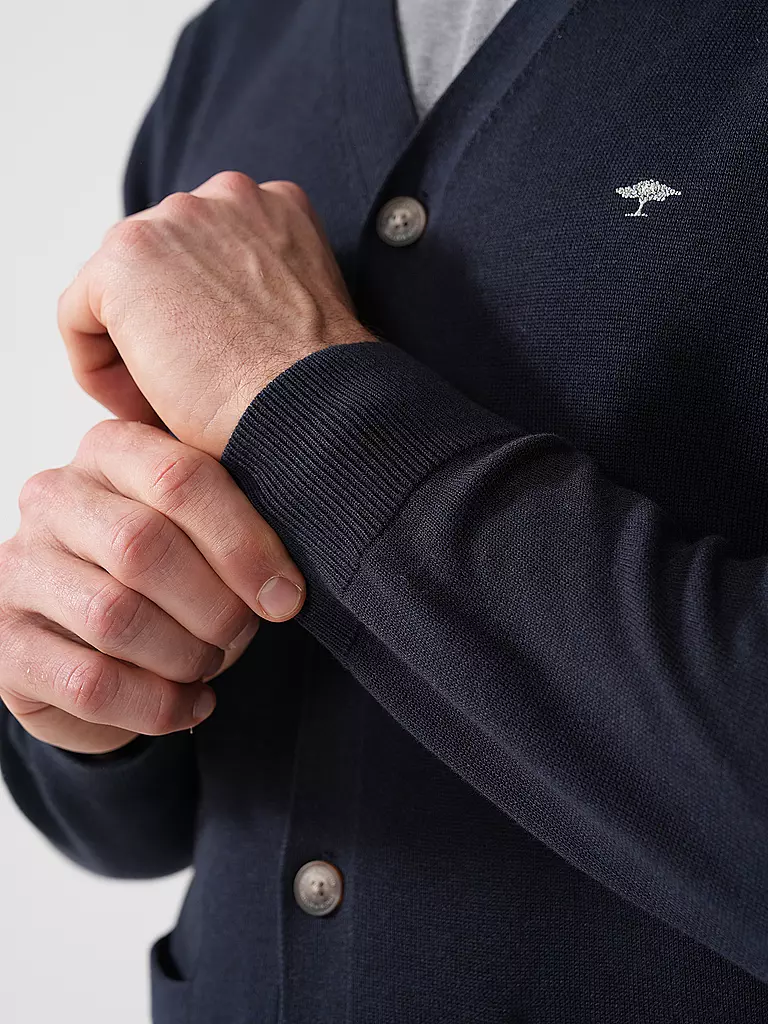 FYNCH HATTON | Strickjacke | dunkelblau