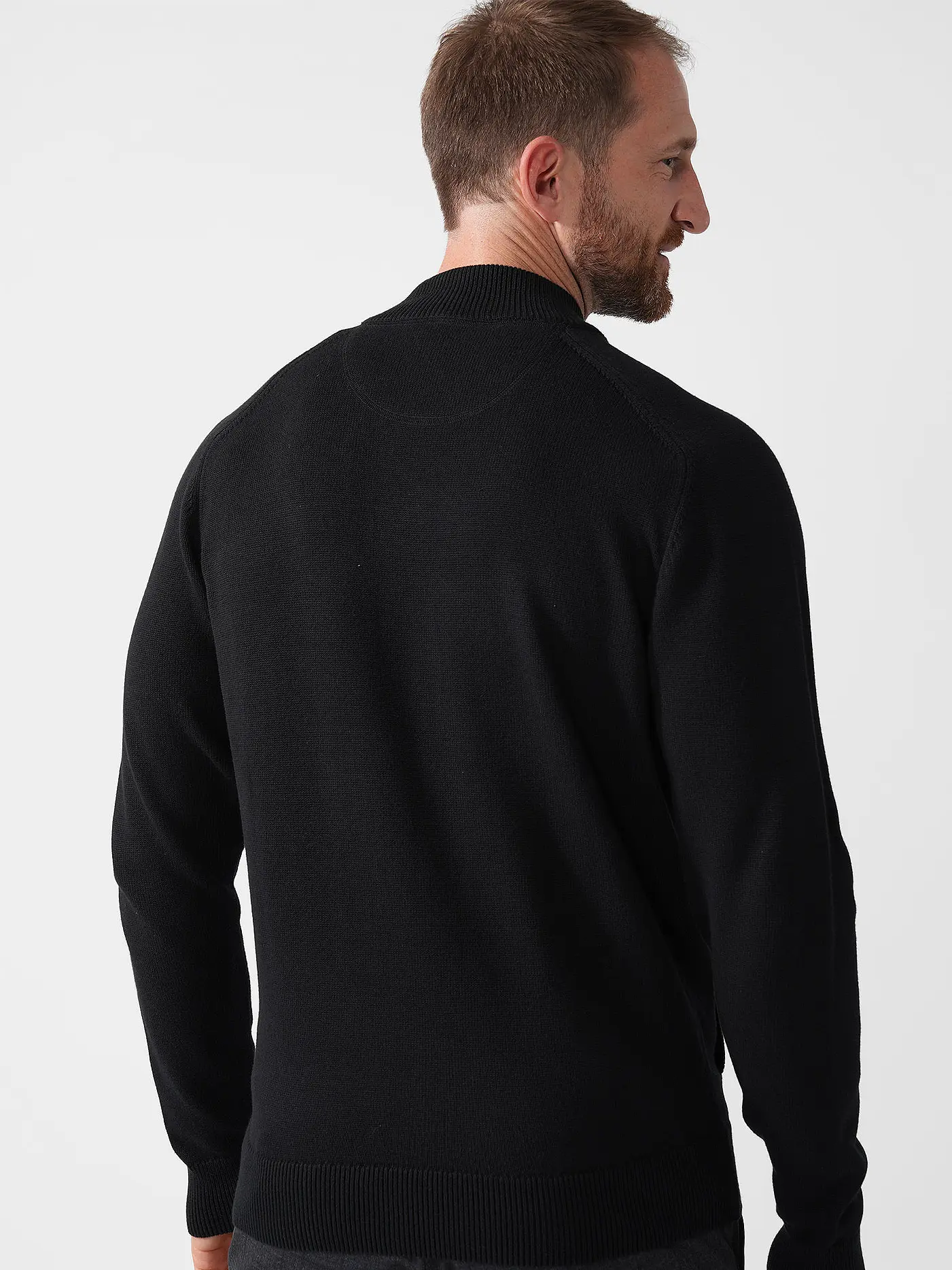 FYNCH HATTON | Strickjacke | schwarz