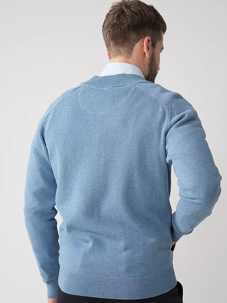 FYNCH HATTON | Strickjacke | hellblau