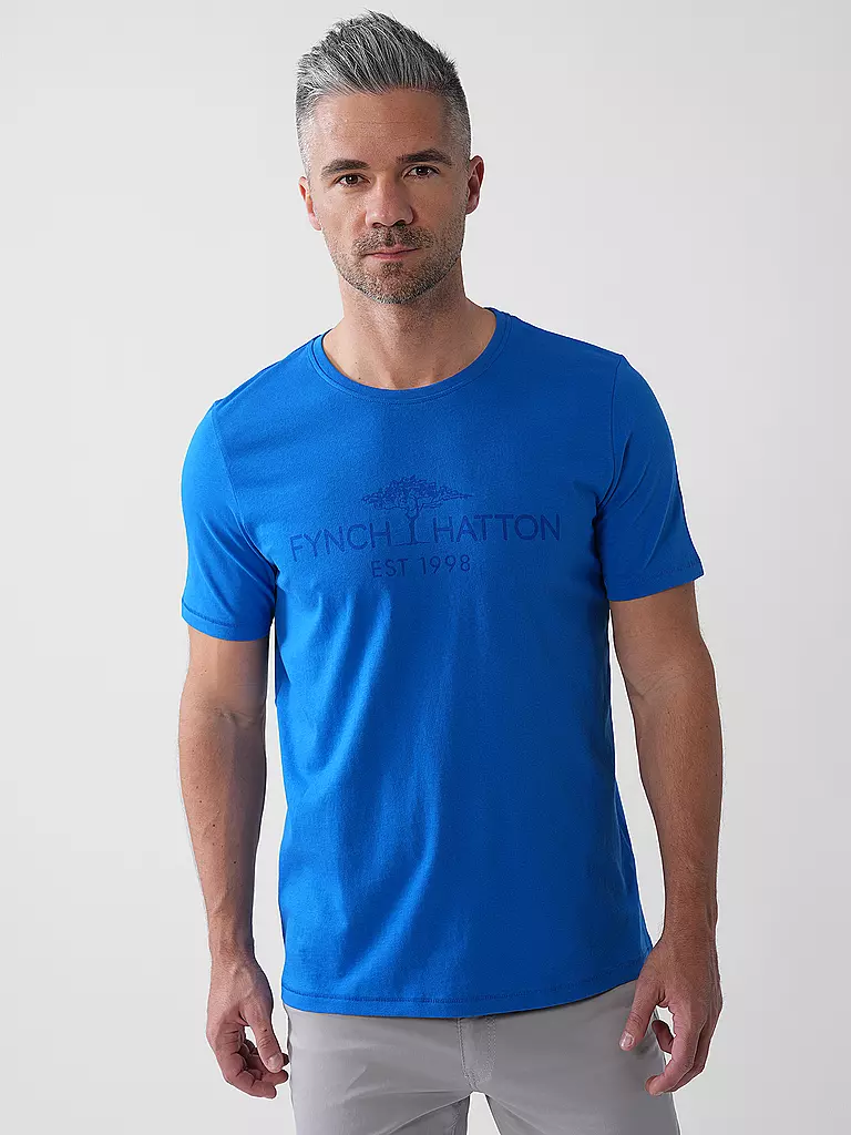 FYNCH HATTON | T-Shirt | grün