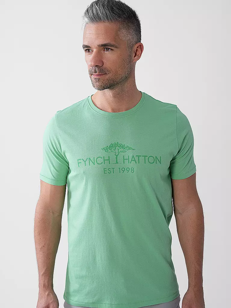 FYNCH HATTON | T-Shirt | blau